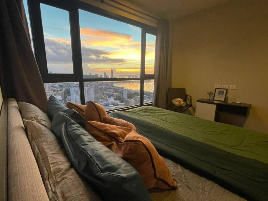 The Base Central Pattaya 2Bed King&Queen Sky Seaview & Infinity Pool Esterno foto