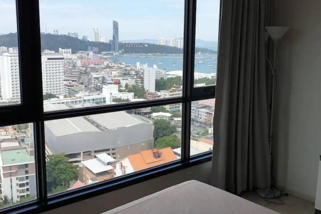 The Base Central Pattaya 2Bed King&Queen Sky Seaview & Infinity Pool Esterno foto