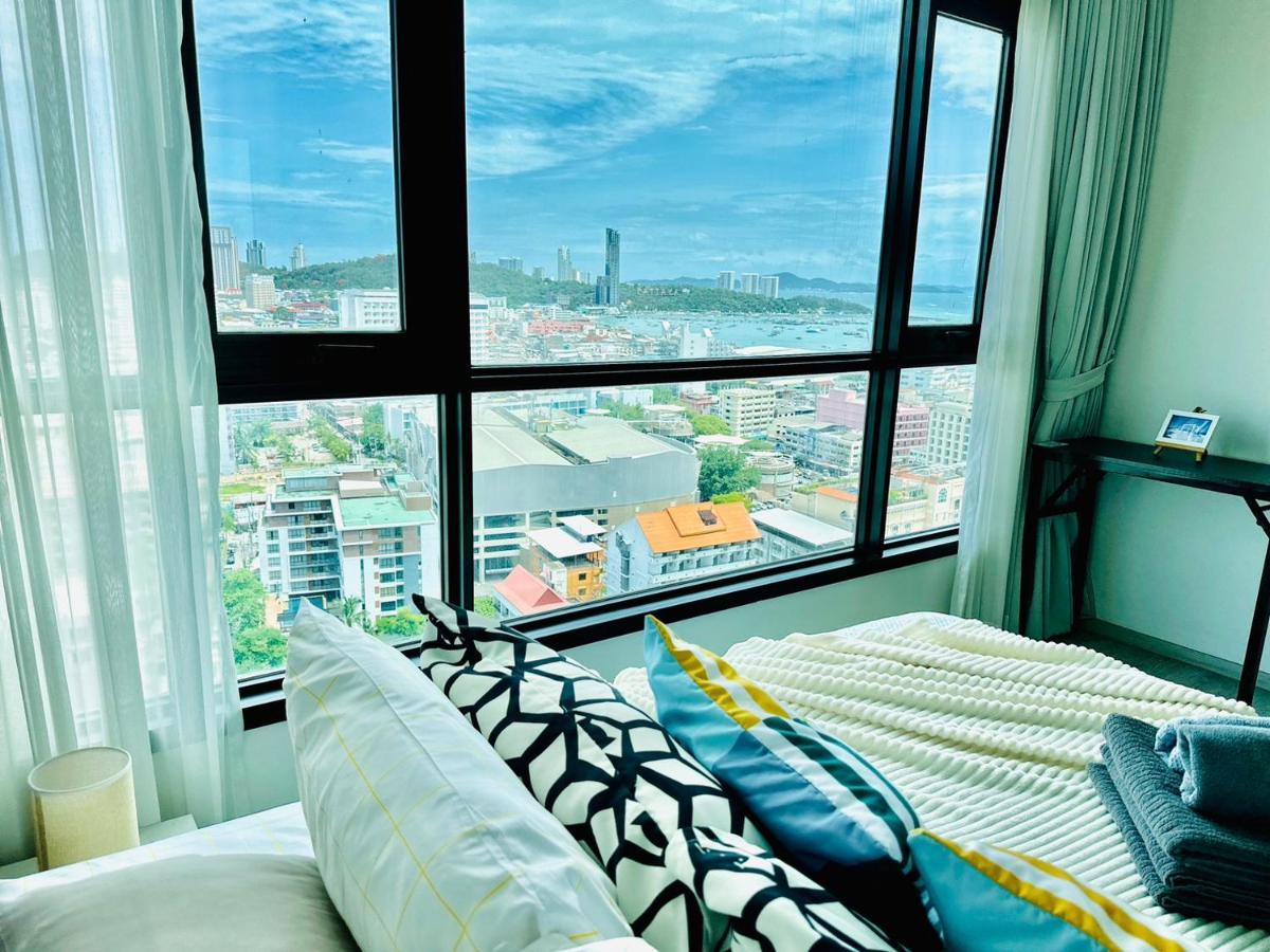 The Base Central Pattaya 2Bed King&Queen Sky Seaview & Infinity Pool Esterno foto