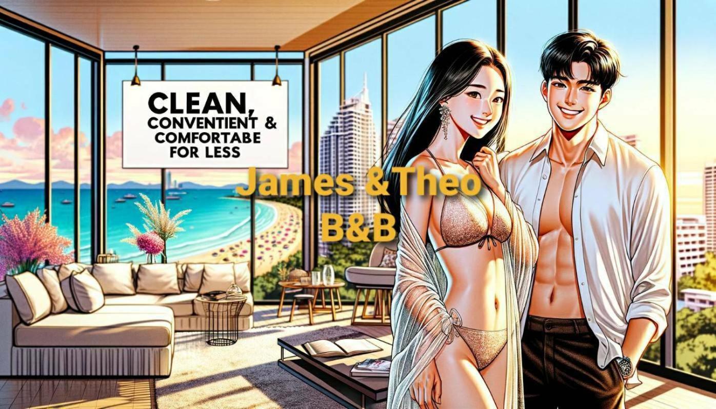 The Base Central Pattaya 2Bed King&Queen Sky Seaview & Infinity Pool Esterno foto