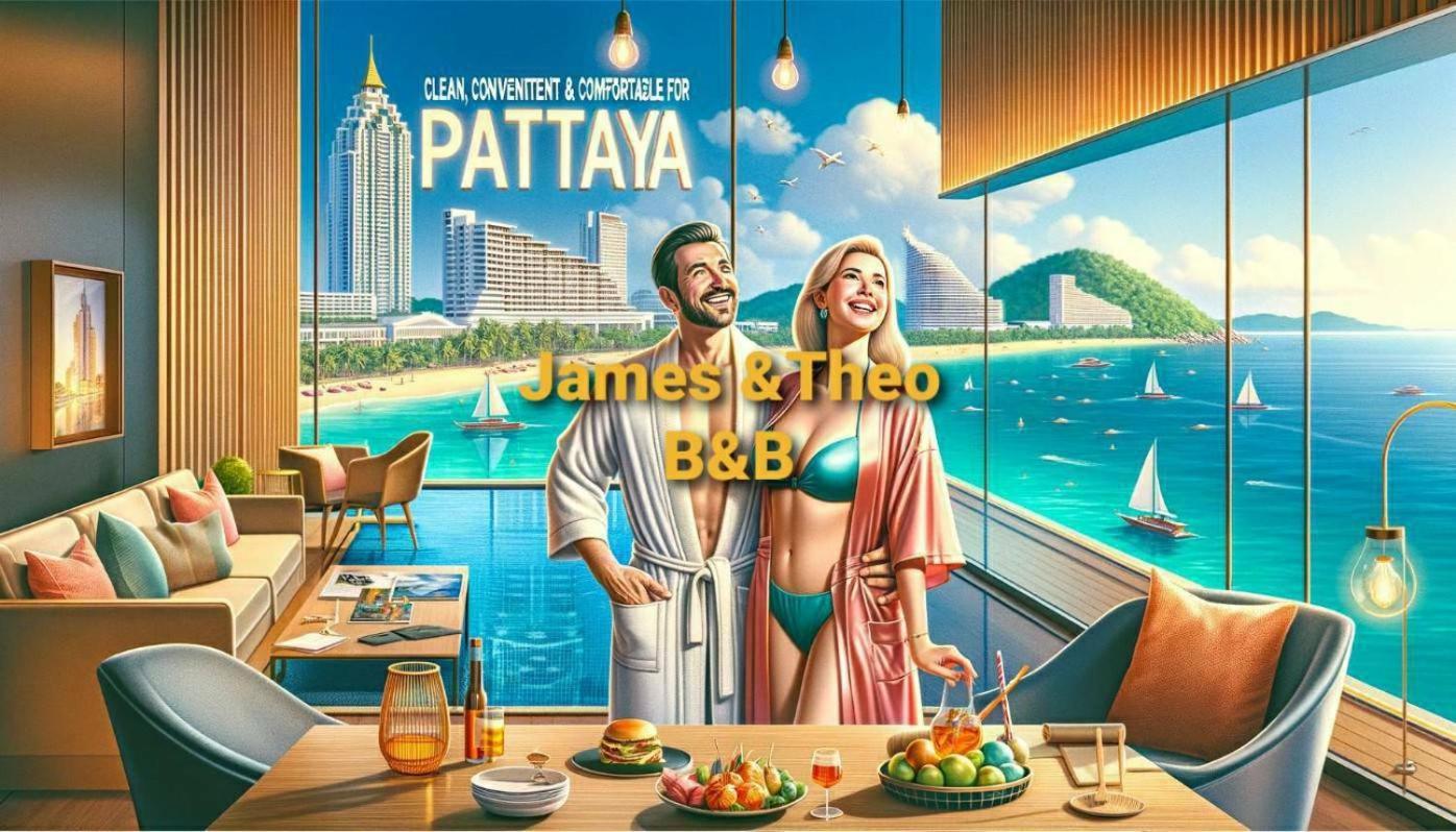 The Base Central Pattaya 2Bed King&Queen Sky Seaview & Infinity Pool Esterno foto